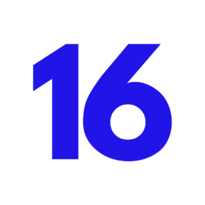 the number 16