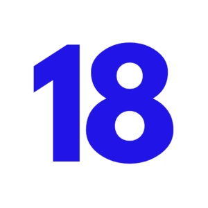 the number 18